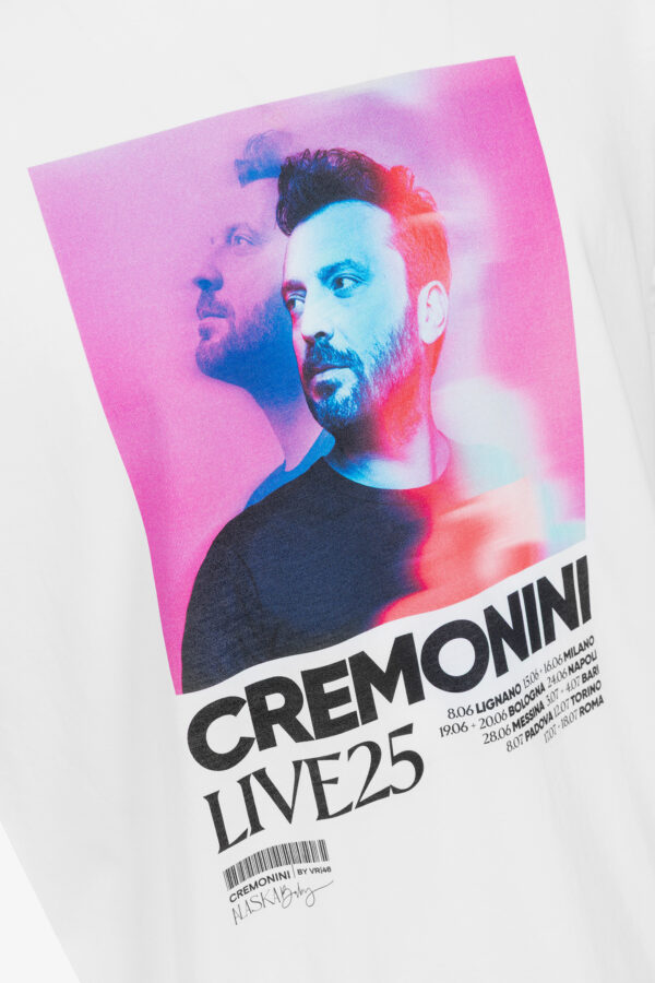 T-Shirt Cremonini Live25 - Image 2